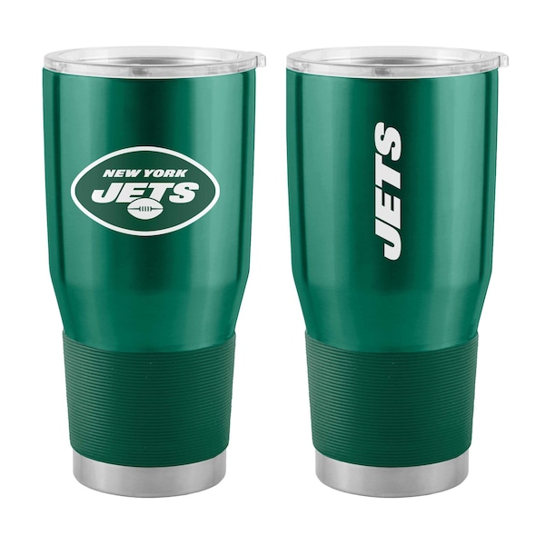Logo Brands New York Jets Gameday 30 oz Stainless Tumbler 622-S30T-1 - main